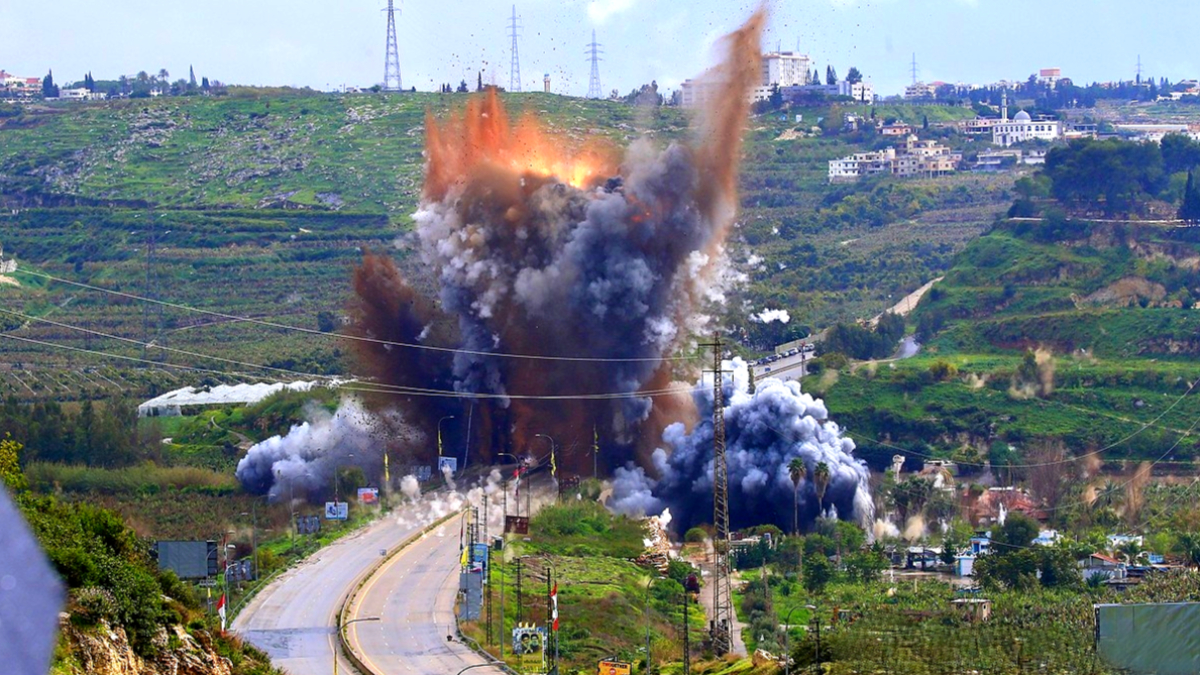 이스라엘 레바논 공습