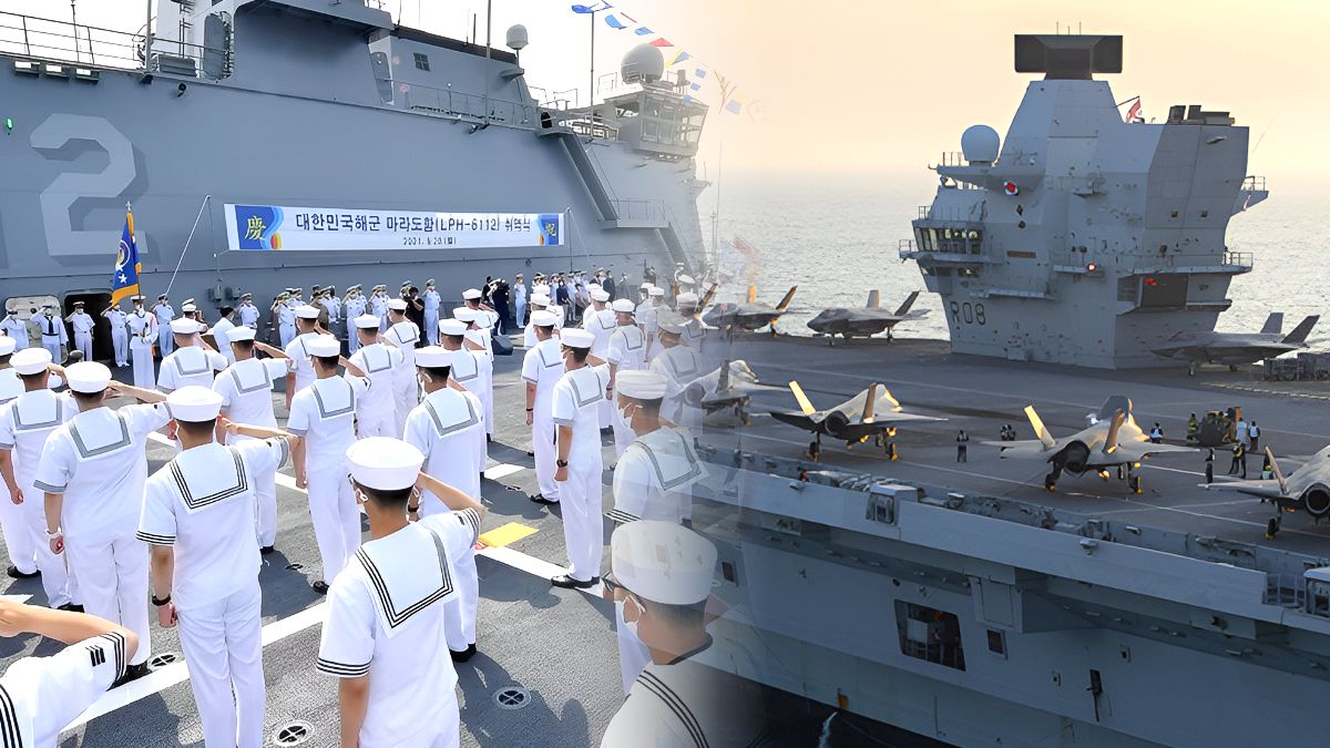 한국 해군, 퀸 엘리자베스함