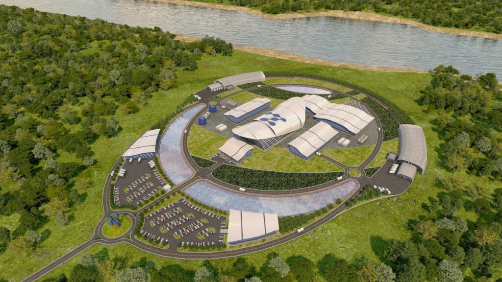 소형모듈원전(SMR) 조감도