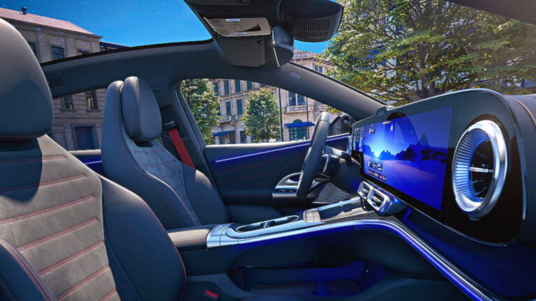 신형 C클래스 전동화 모델