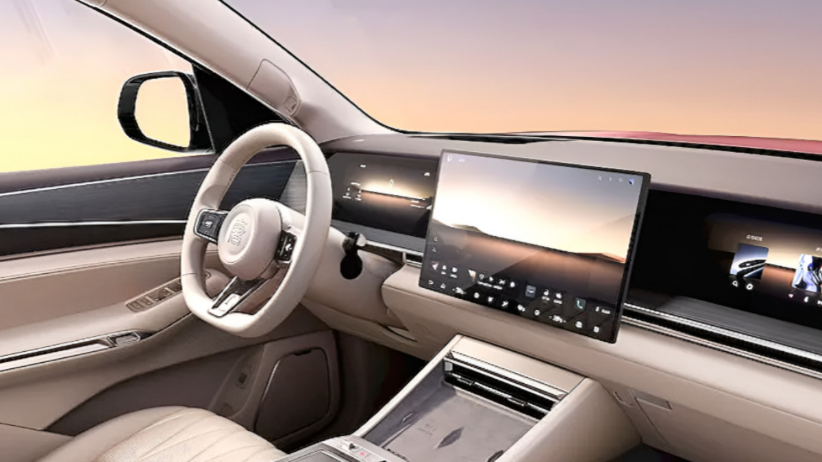 BYD 플래그십 3열 전기 SUV '다탕(Datang)'