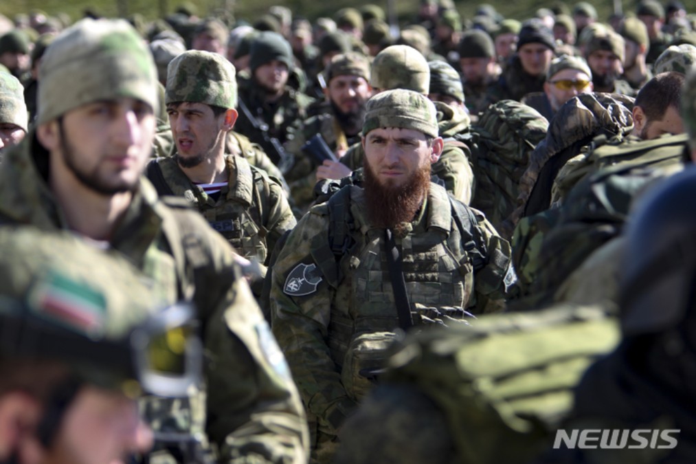 러시아 체첸군