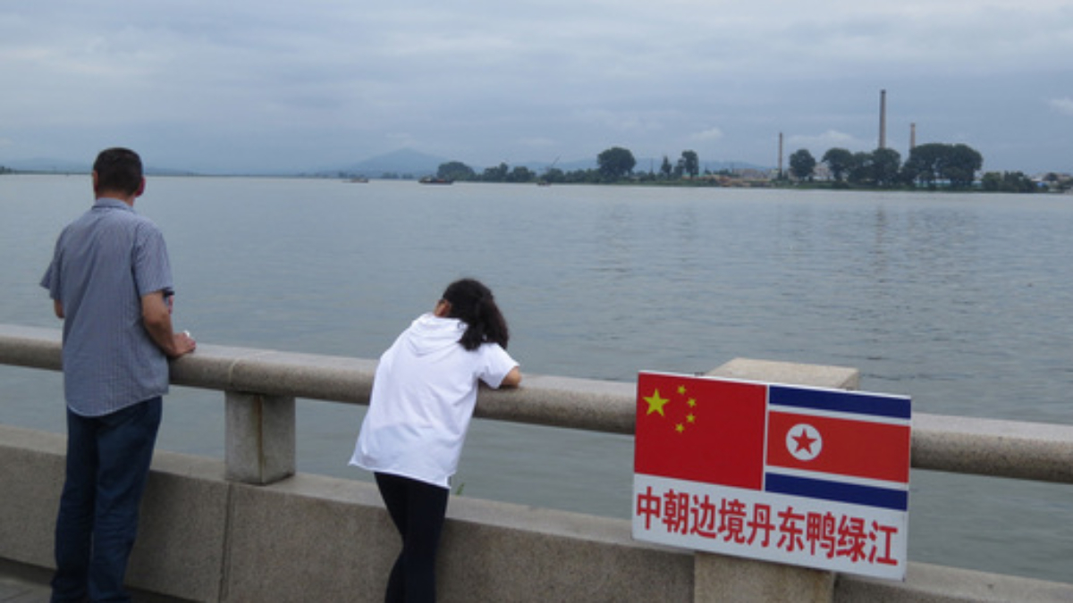 단둥항 북한산 수산물 처리 시설