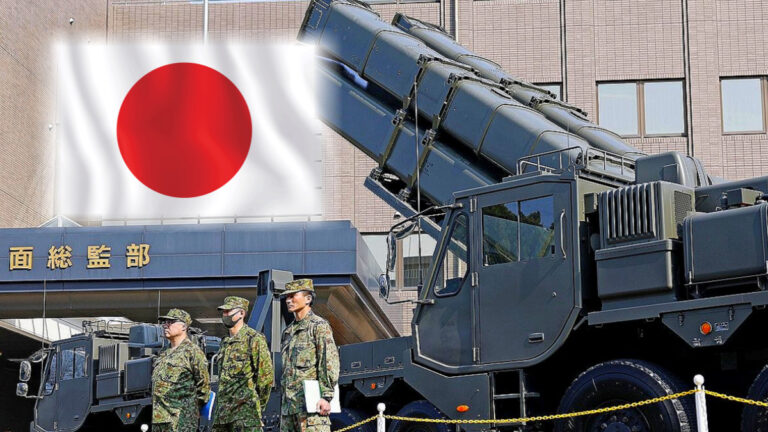 일본 12식 지대함 유도탄 미사일 발사장치