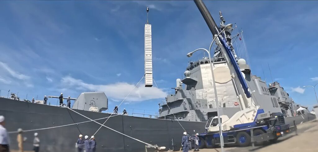 일본 이지스함 토마호크