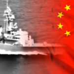 일본 구축함 대만해협 통과