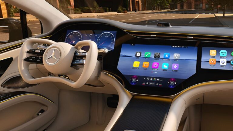 메르세데스-벤츠 세단 EQS 2027년형 페이스리프트 공개