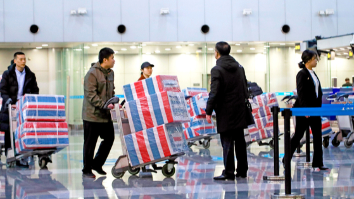 북한 노동자 중국 파견