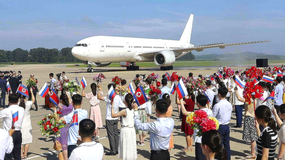 북한 러시아 항공 연결