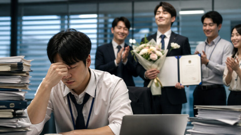 육아휴직 동료 승진 갈등