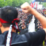 삼섬전자 노조 파업 여론