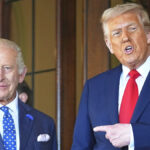 찰스 3세 영국 국왕과 도널드 트럼프 미국 대통령