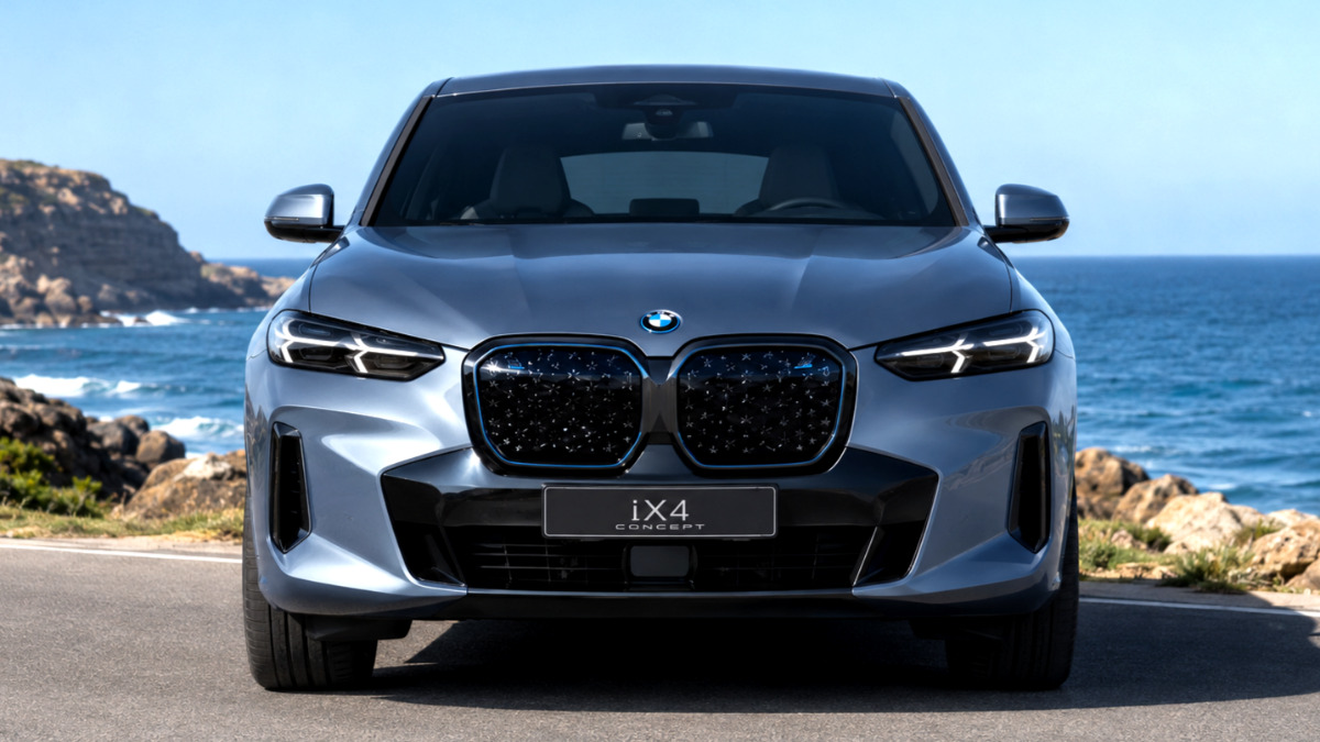 BMW iX4 예상 렌더링
