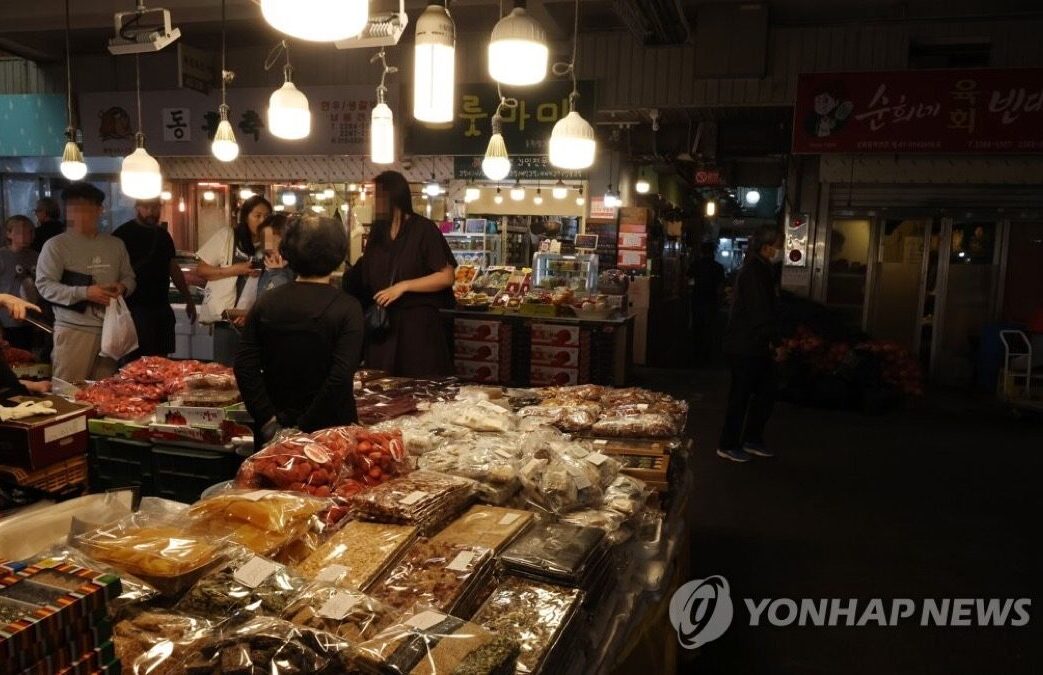전통시장 상인 자료 이미지