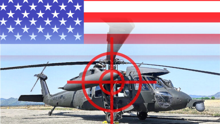 미국 블랙호크(UH-60) 헬기