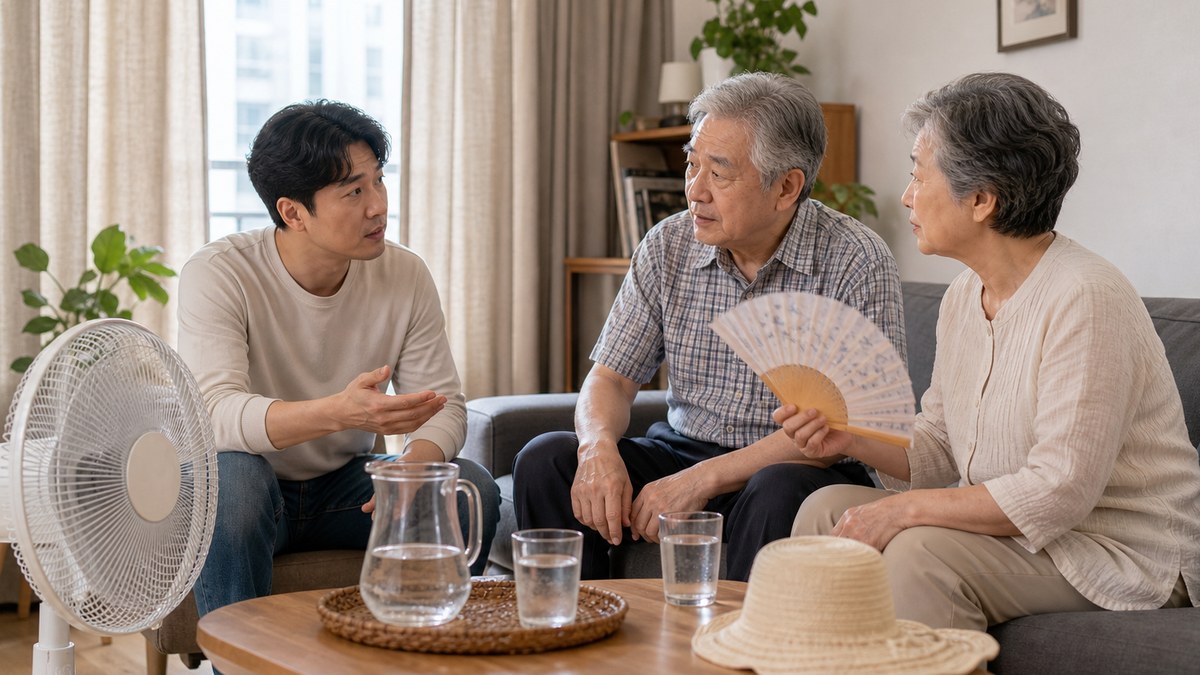 65세 폭염 대처