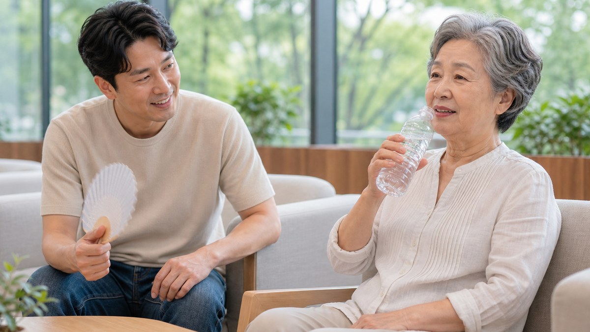 65세 폭염 대처