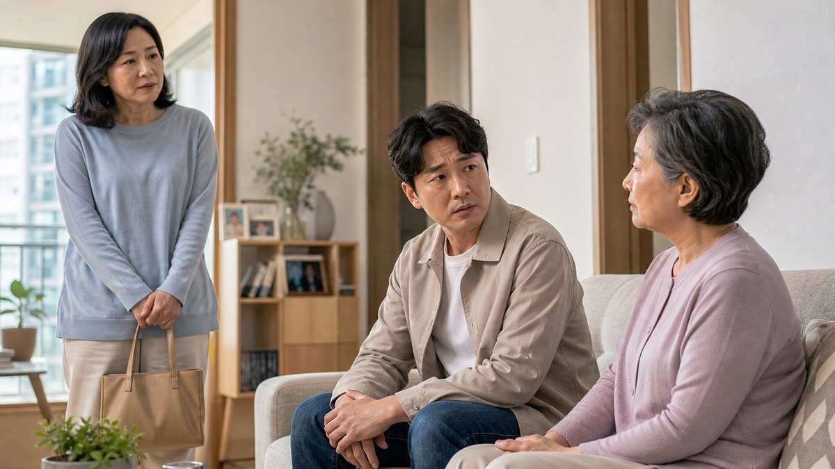 부모 병원 동행 형제 갈등