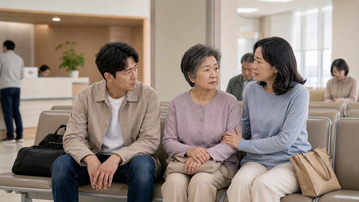 부모 병원 동행 형제 갈등