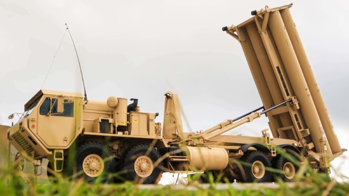 "서울 상공 사드 재고 떨어진다면?"…美 부랴부랴 공장 착공한 진짜 이유 2 THAAD launcher image