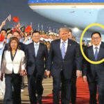 도널드 트럼프 대통령과 한정 부주석