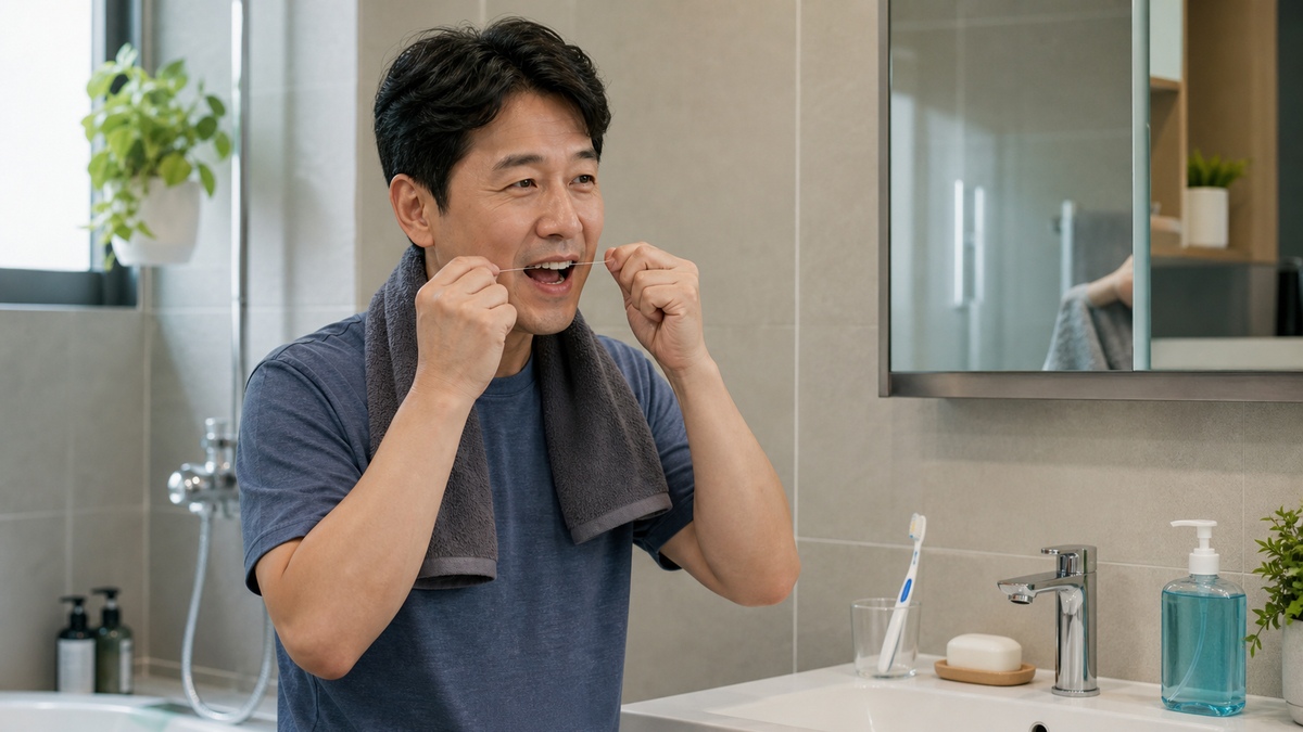 "젊을 때 버릇 그대로 했다간"…나이 들고 잇몸 내려앉는 최악의 습관 3가지 2 양치 후 구강 습관