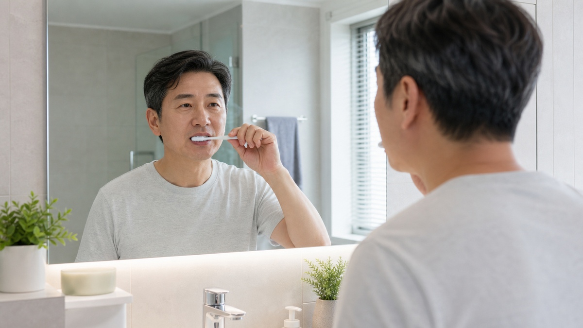 양치 후 구강 습관