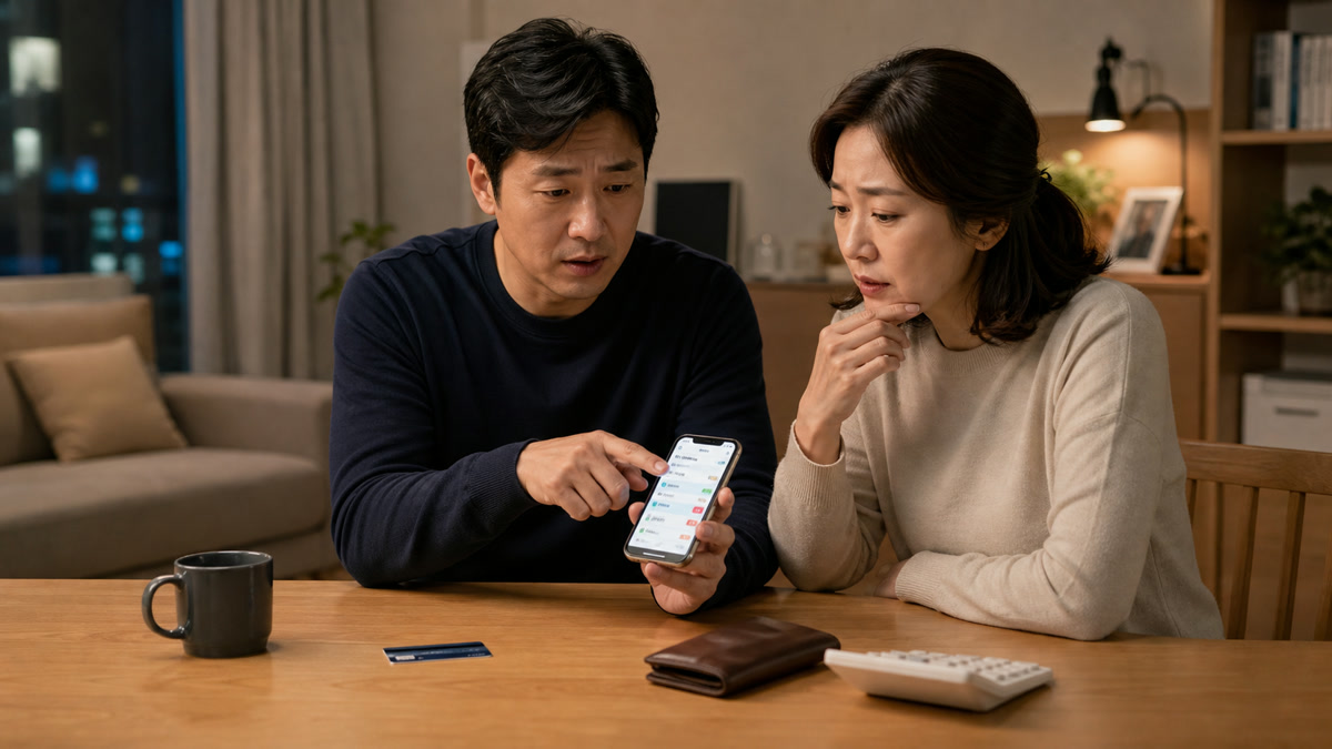 자동결제 확인 장면