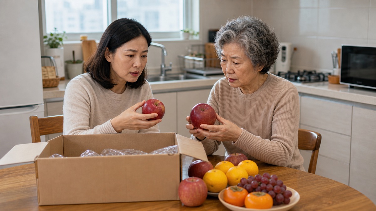 "'특(特)' 과일 글씨만 보고 사면 후회합니다"…장보기 고수들이 꼭 확인하는 '이 숫자' 2 과일 구매 표시
