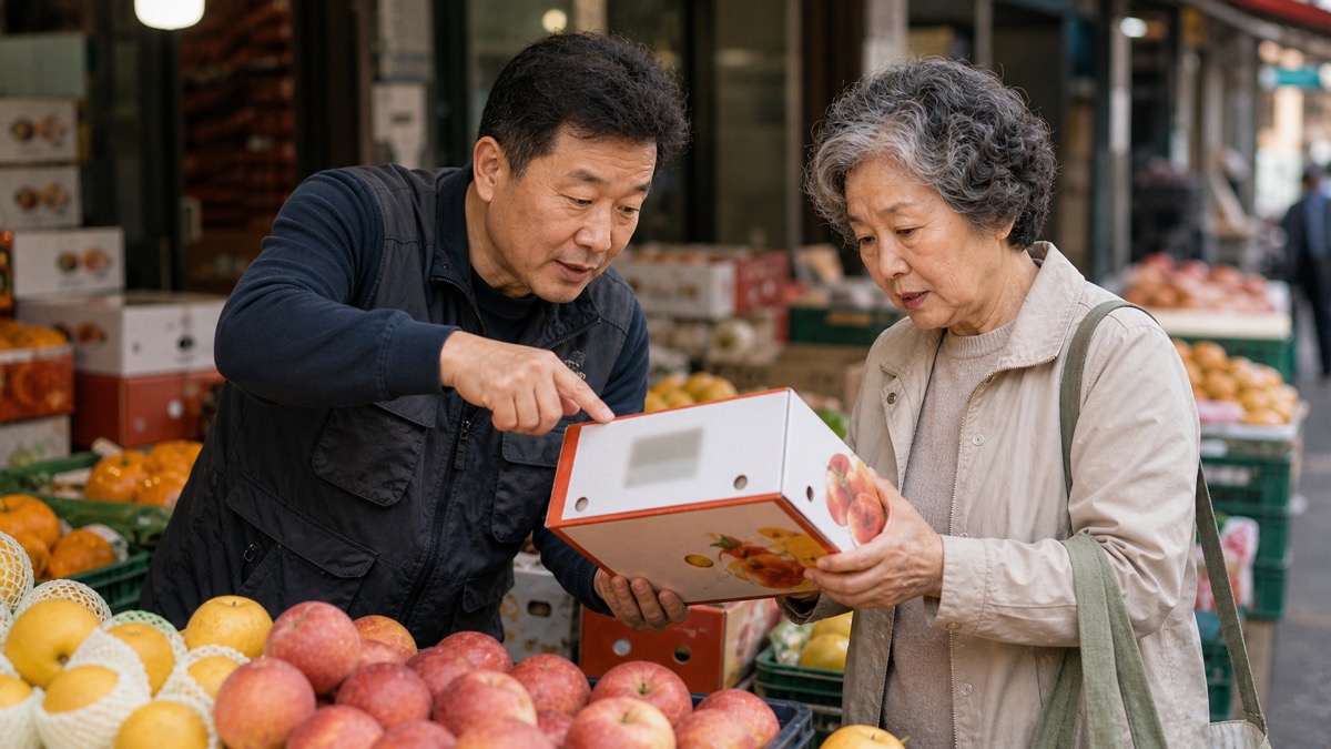 "'특(特)' 과일 글씨만 보고 사면 후회합니다"…장보기 고수들이 꼭 확인하는 '이 숫자' 4 과일 구매 표시