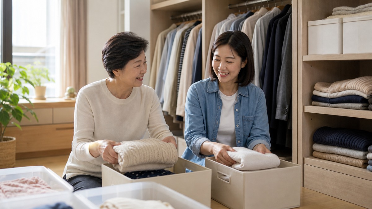 부모 창고 정리