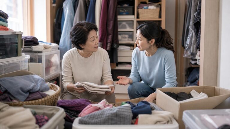 부모 창고 정리