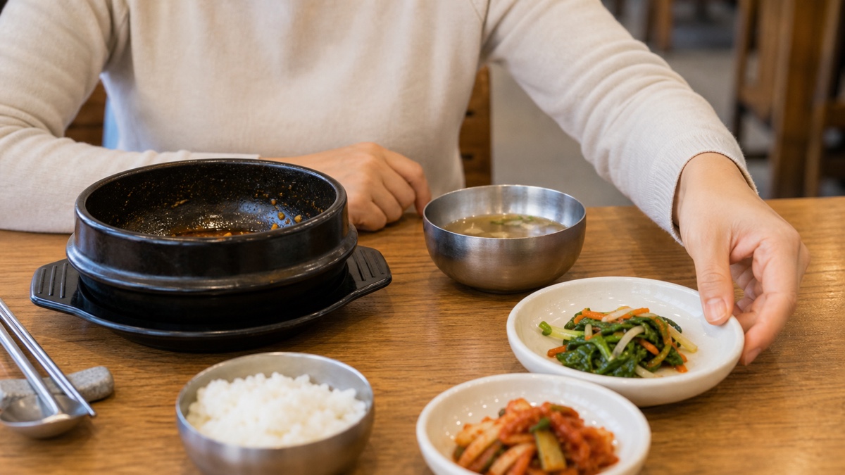 식당 기본 반찬 선택