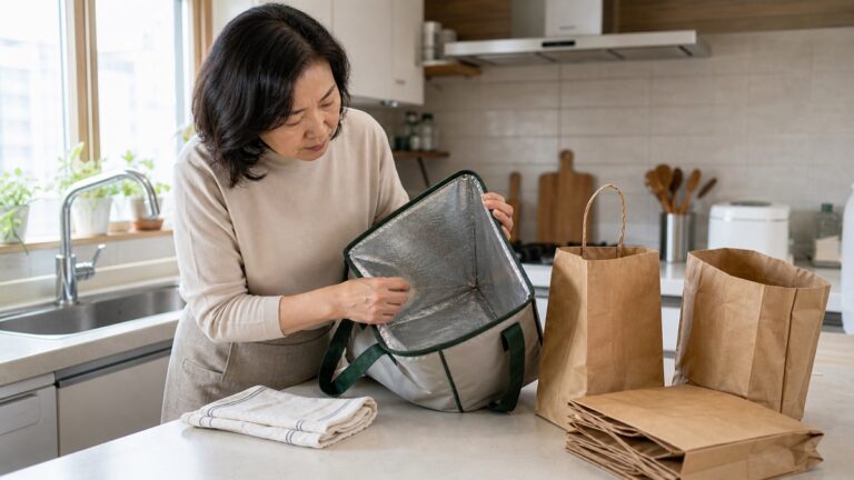 보냉백 재사용 위생