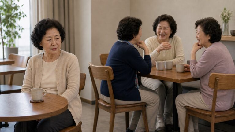 노후 친구 거리 조절