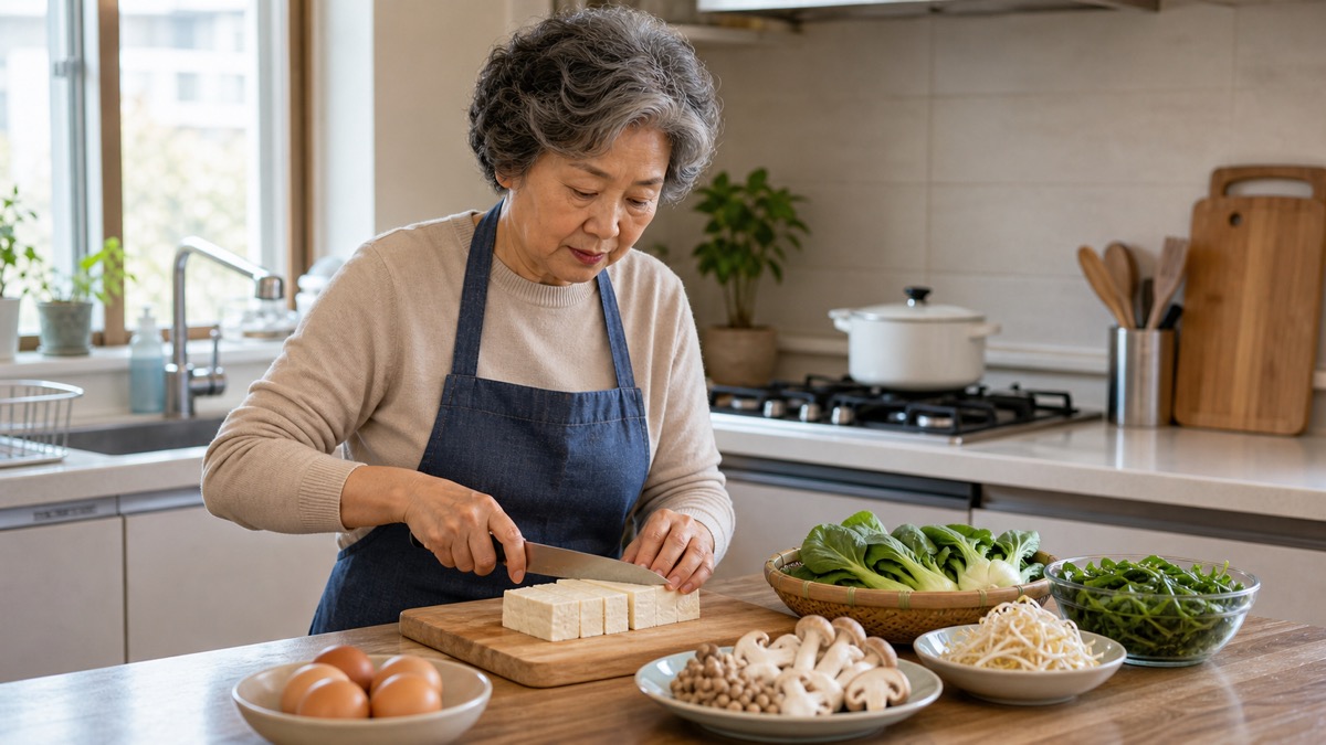 60대 단백질 식단