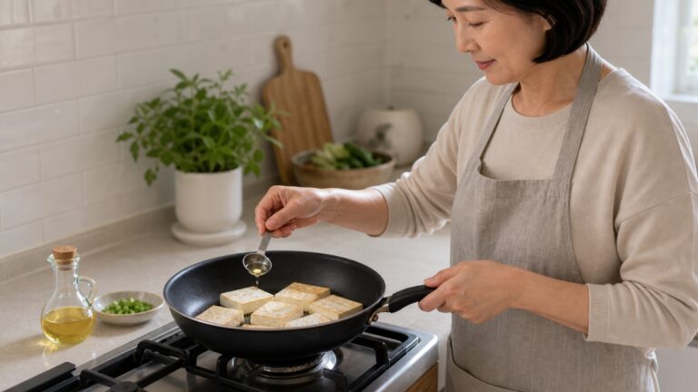 두부부침 조리법 확인