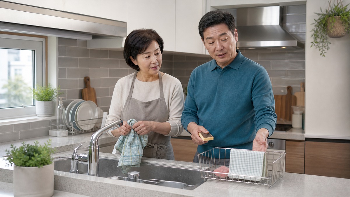 행주 수세미 관리