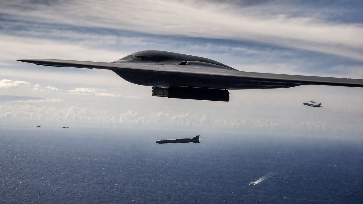 B-2 LRASM 해상타격