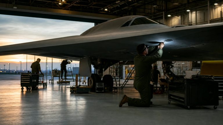 B-21 정비시설