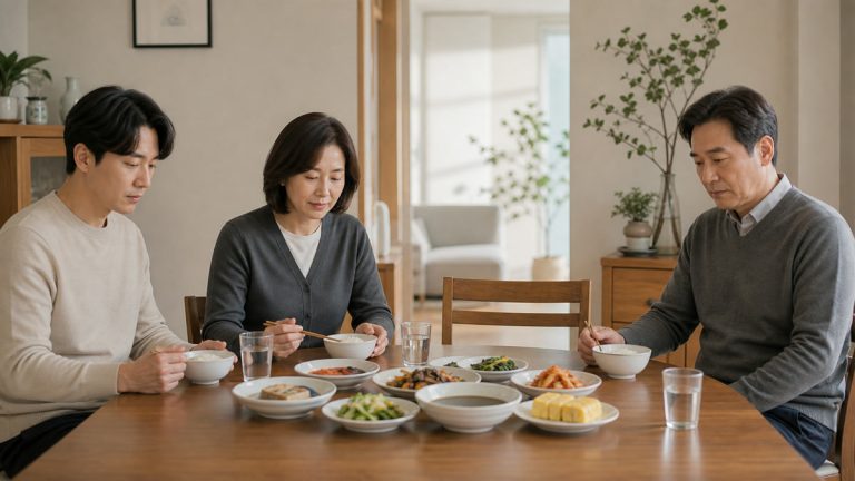 사별 후 가족 모임