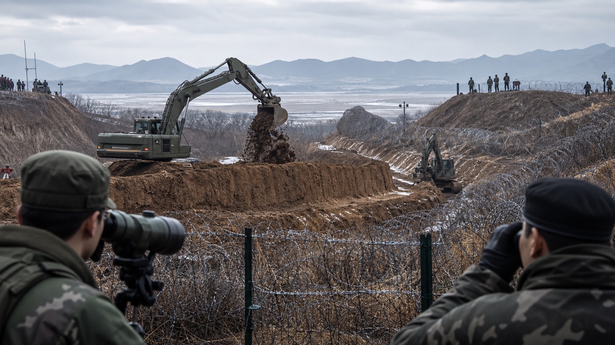 북한 DMZ 재요새화 해석