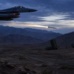 F-16CJ 중동 방공제압 이동