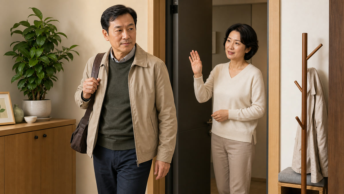친구 집 대화 경계