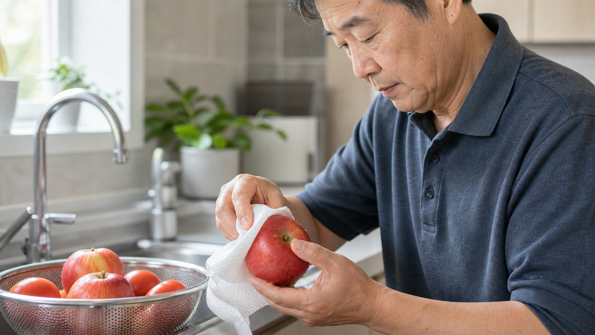 과일 보관 점검
