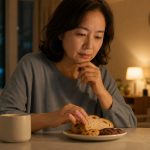 늦은 밤 빵·과자 덜기