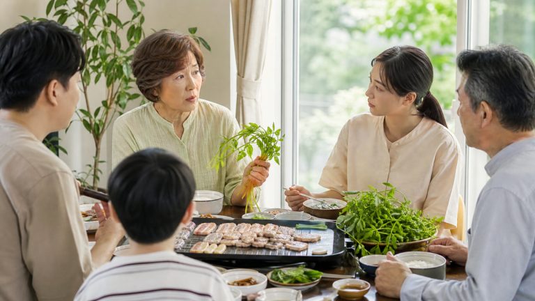 미나리 재배 출처를 확인하고 출처 불명 식재료를 익혀 먹는 여름 식탁