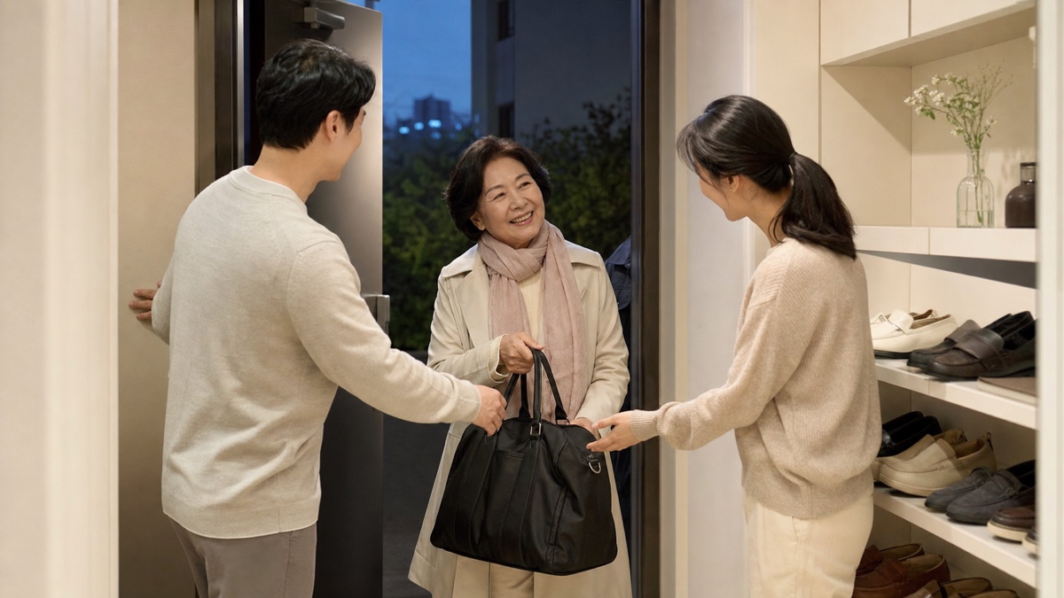 친척 숙박 사전 합의