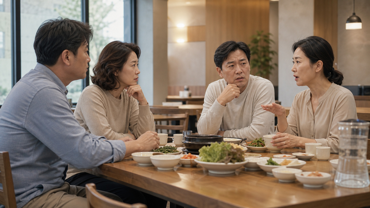 "비싼 밥값 내고도 욕먹습니다"…주변 사람 손절하게 만드는 버릇 TOP3 2 식당 불평 뒤 어색한 식탁
