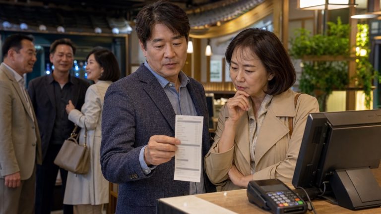 동창회 비용 정산